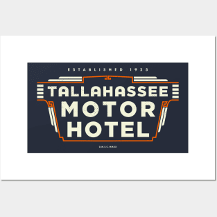 Tallahassee Florida - Motor Hotel Posters and Art